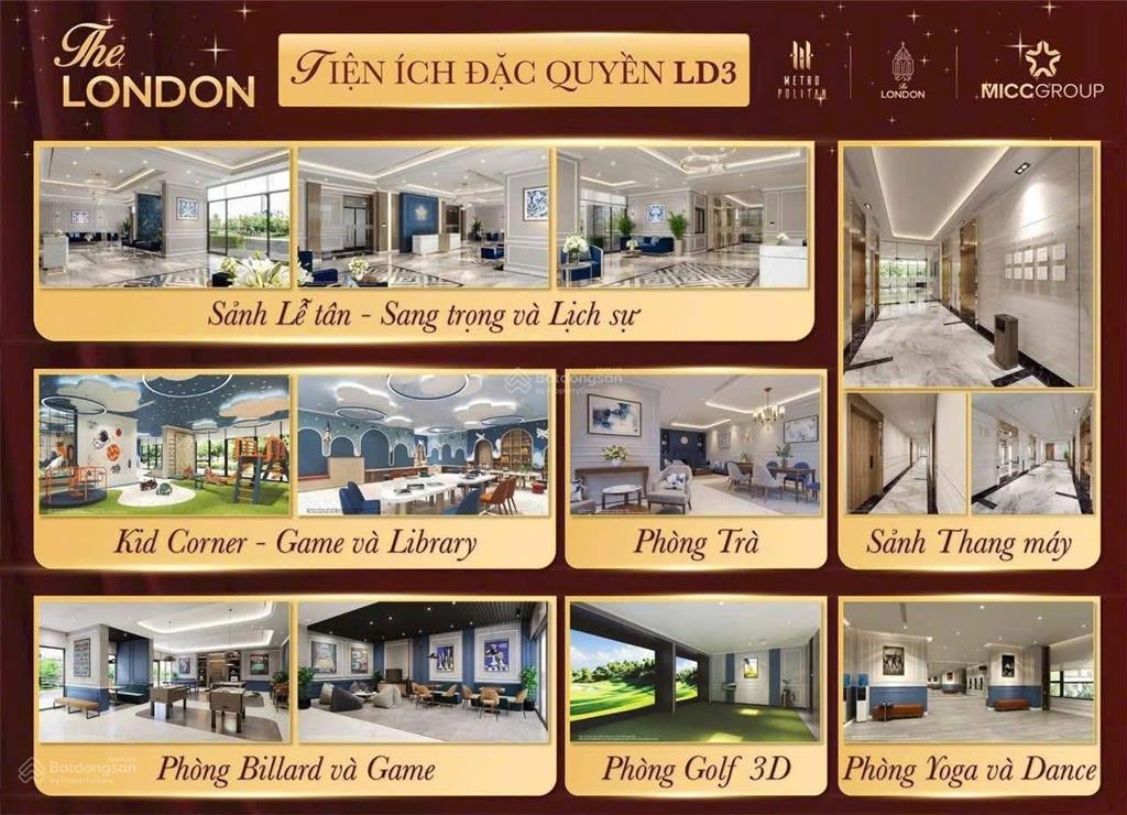 Cắt thẳng 300 triệu ptg 2pn + 1 76m2 giá 4,42 tỷ  view thoáng hướng mát giá tốt phân khu london