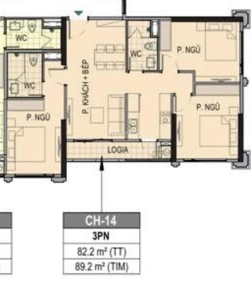 Hiếm căn 3pn góc 82m2 giá 5,8 tỷ  view sông san hô  phân khu cao cấp paris