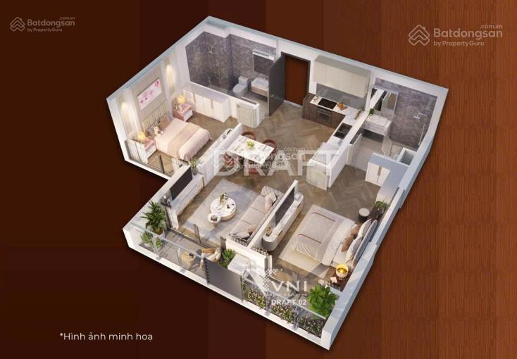 Cắt 300tr giá gốc  2pn 62m2 giá 3,7 tỷ thanh toán nhỉnh 1,6 tỷ  phân khu cao cấp paris