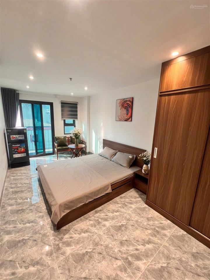 Bán tòa chdv yên lãng, 59m² x 7t x 11pkk, ngõ thông, 5m ra ô tô tránh, gần hv ngân hàng, pccc.