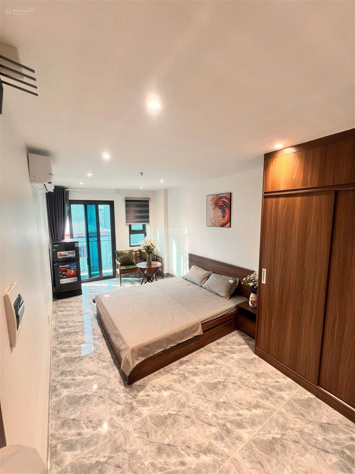 Bán tòa chdv yên lãng, 59m² x 7t x 11pkk, ngõ thông, 5m ra ô tô tránh, gần hv ngân hàng, pccc.