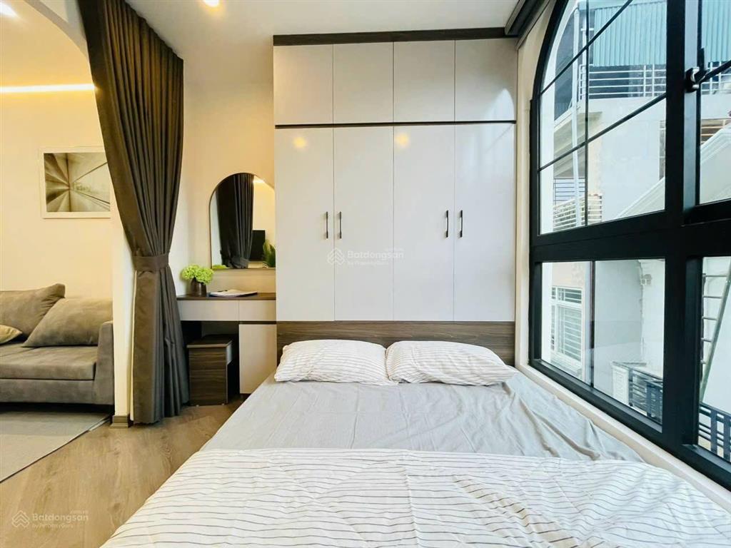 Toà chdv vĩnh phúc, 128m2*7t*27pkk, hầm xe, thang máy, 3 thoáng, ngõ thông, vf3 đỗ cửa, pccc, sổ cc