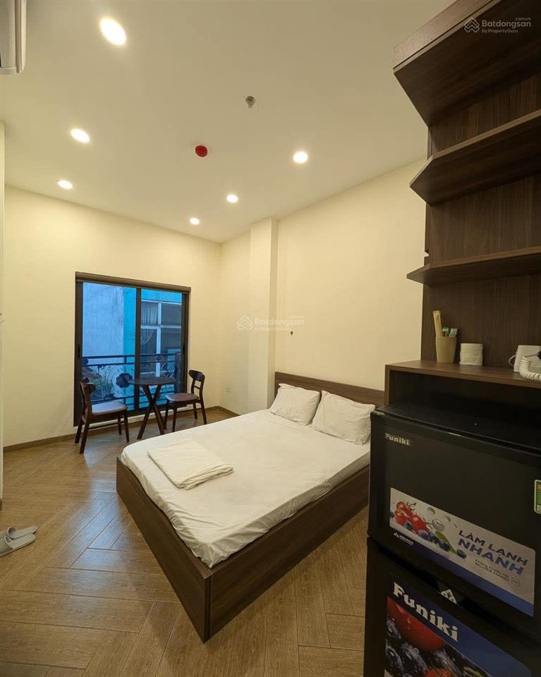 Bán toà chdv xã đàn, 60m2*7t*13pkk, ngõ nông, sát phố gần hv ngân hàng,full nội thất, pccc chuẩn