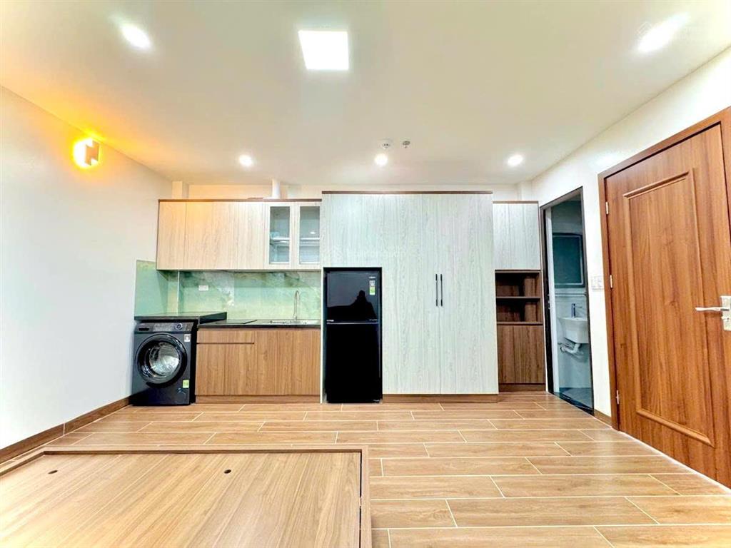 Tòa chdv khương đình, 79m²*7t*18pkk, mặt ngõ thông, vf3 đỗ cửa, 2 thoáng, thang máy, đủ pccc, gpxd
