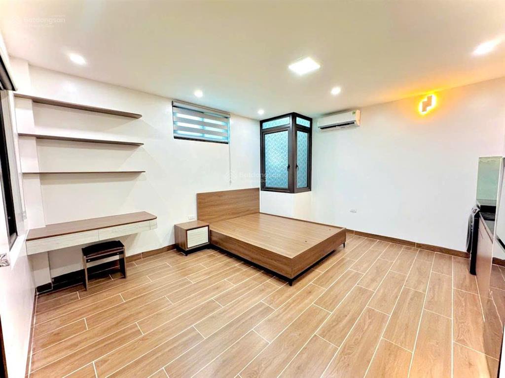 Tòa chdv khương đình, 79m²*7t*18pkk, mặt ngõ thông, vf3 đỗ cửa, 2 thoáng, thang máy, đủ pccc, gpxd