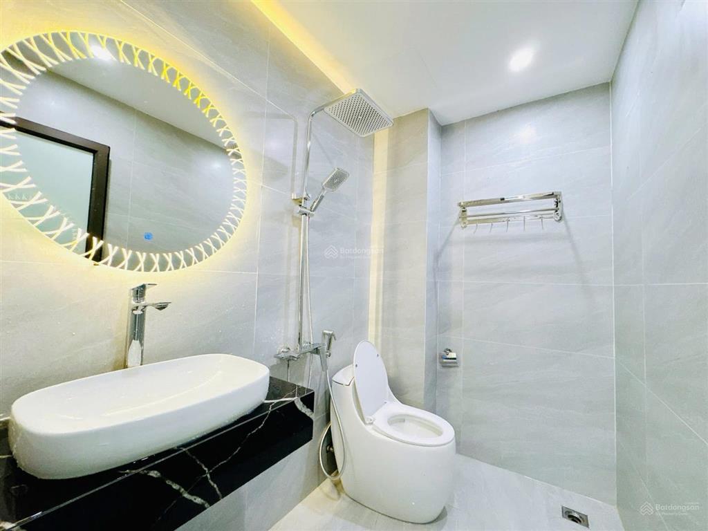 Nhà đẹp kim giang, ngõ thông, lô góc, 2 thoáng, gần ôtô, không qh, sổ nở hậu, dt 36m2*5t