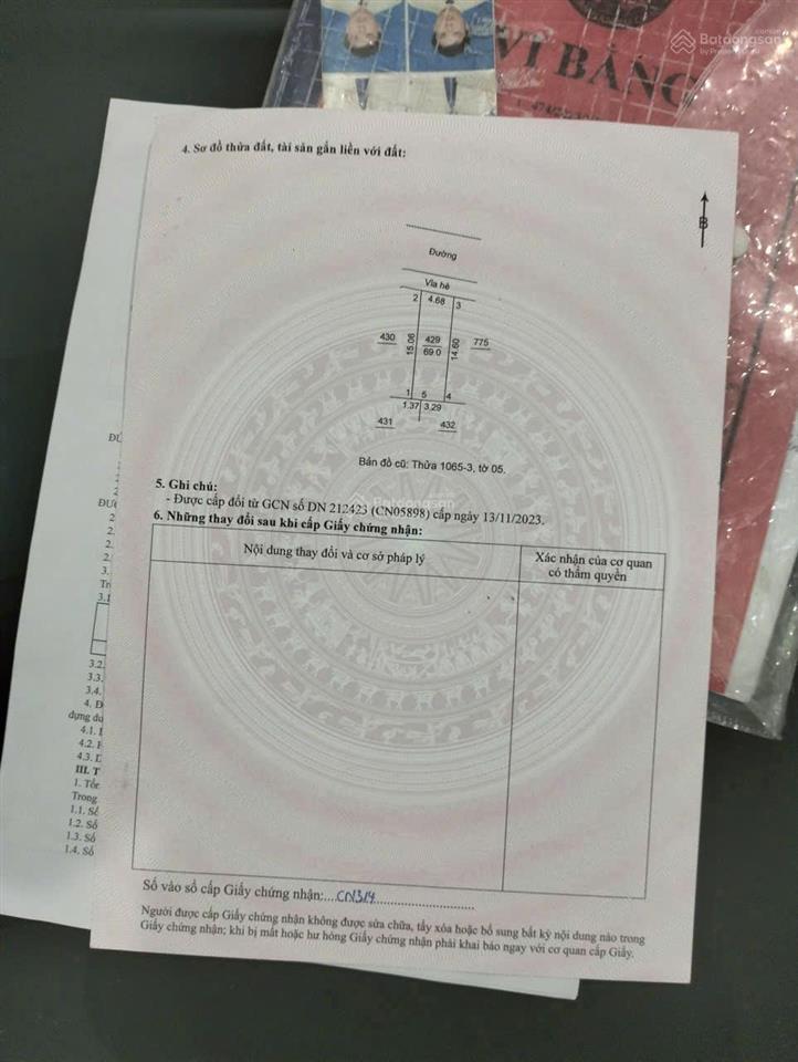 Bán nhà 69m ,5 tầng xây kiên cố có thang máy gần công viên trường học