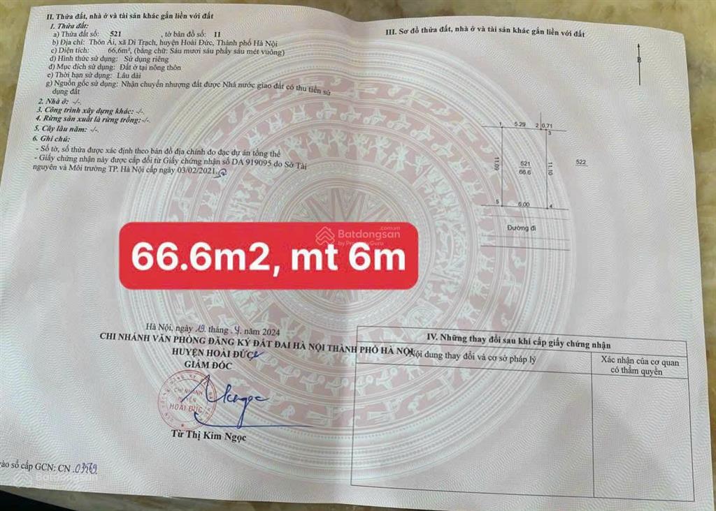 Bán nhà 6,5 tầng ngay mặt đường trịnh văn bô rộng 68m