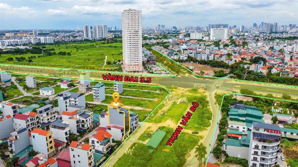 Bán nhà 6,5 tầng ngay mặt đường trịnh văn bô rộng 68m