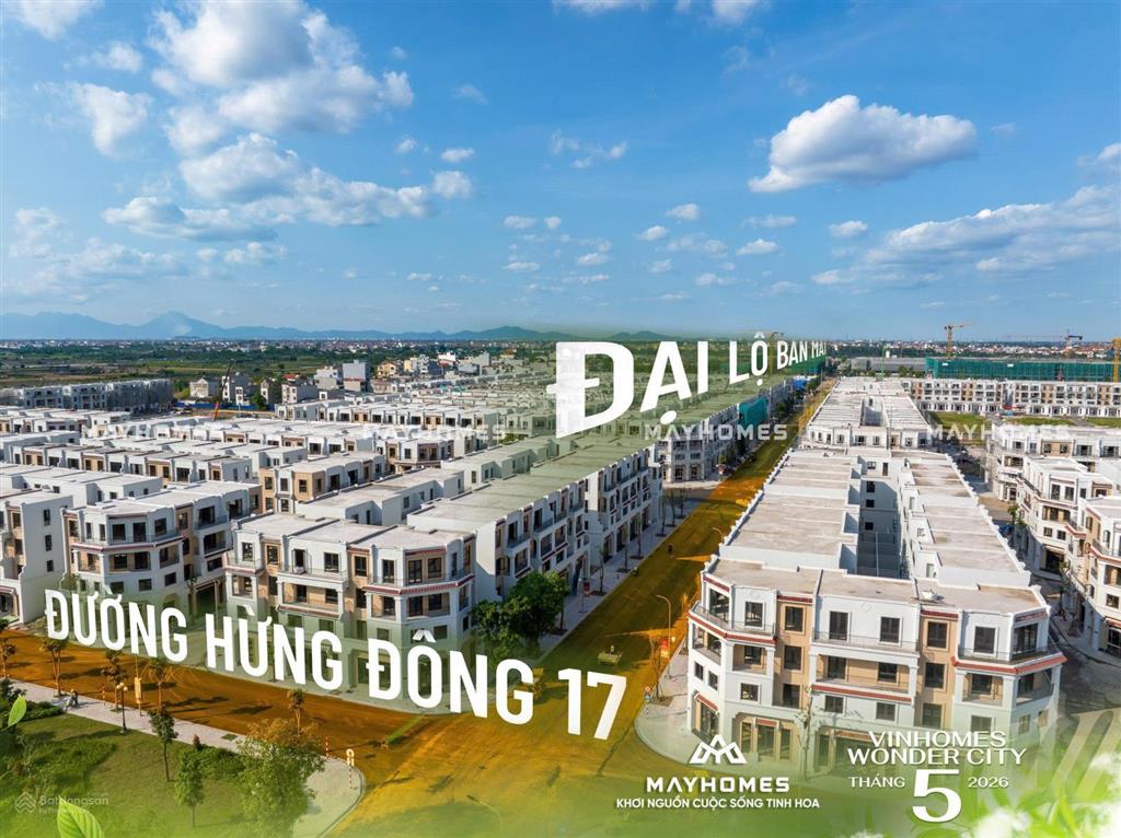 Giá hời 104m giá 15 tỷ trục đẹp hừng đông 13m ra công viên  cam kết không lỗi giá hời dãy
