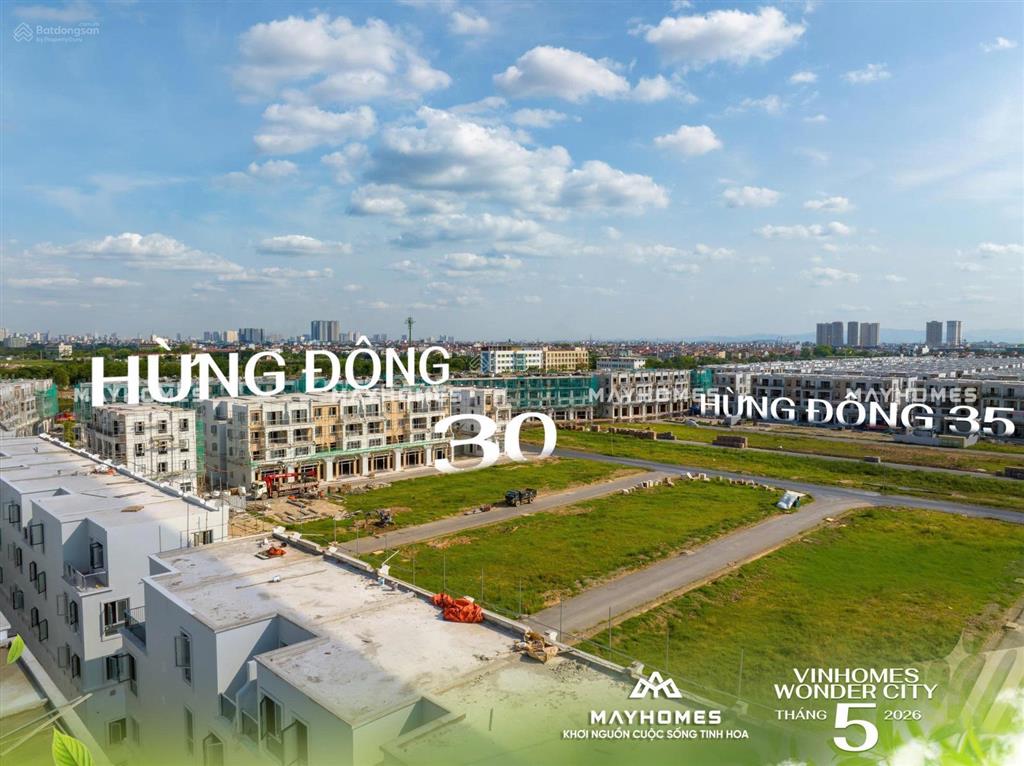 Giá hời 104m giá 15 tỷ trục đẹp hừng đông 13m ra công viên  cam kết không lỗi giá hời dãy