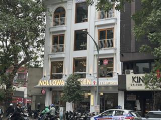 Cho thuê nhà mặt phố triệu việt vương, dt 85m2x5 tầng, mt 7m, giá 130tr,  0968 896 ***