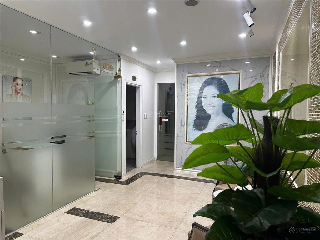Cho thuê nhà mặt phố trung kính, dt 110m2x4 tầng, mt 5.5m, giá 80tr,  0968 896 ***