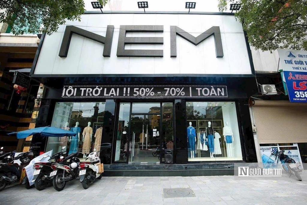 Cho thuê nhà mặt phố trương định, dt 90m2, mt 12m, giá 65tr,  0968 896 ***