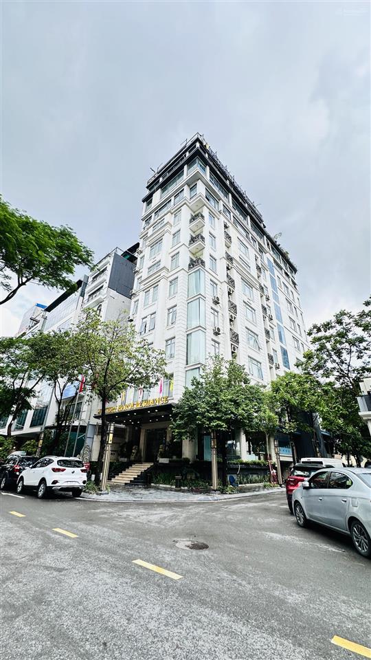 Hiếm có, bán 1400m² sàn văn phòng khu trung kính, sổ đỏ lâu dài, cho thuê 6 tỷ/nam, 120 tỷ tl