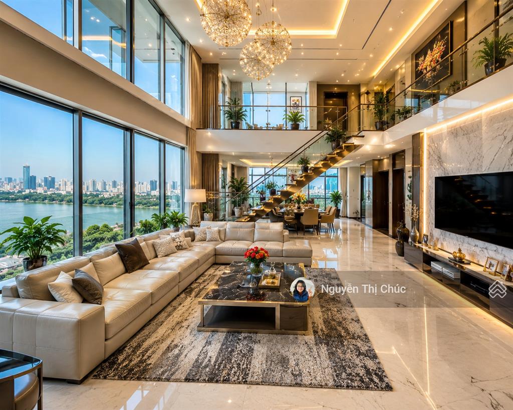 Bán duplex rainbow văn quán, 500m2, 4pn, lô góc 2 thoáng, view hồ, full nội thất, 21 tỷ tl