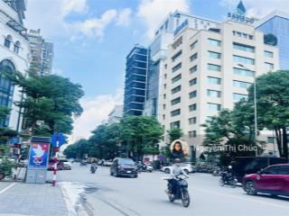 Bán 260m2 đất phân lô vỉa hè ô tô trần thái tông  mt 8.5m, xây 12 tầng làm vp, trụ sở 115 tỷ tl