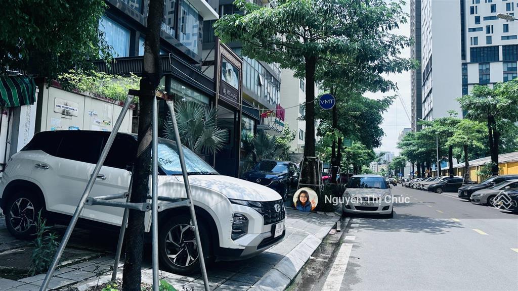 Bán 260m2 đất phân lô vỉa hè ô tô trần thái tông  mt 8.5m, xây 12 tầng làm vp, trụ sở 115 tỷ tl
