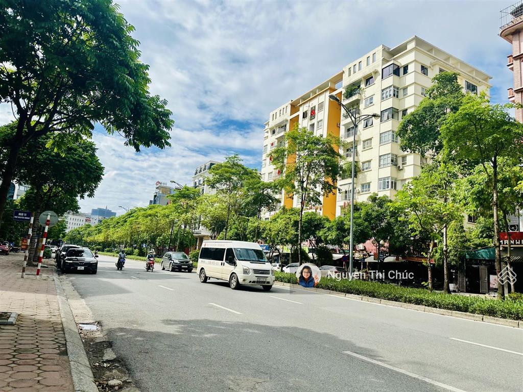 Bán tòa văn phòng mặt phố trần vỹ 75m2  mt 6m  8t thang máy  lô góc ngã tư lê đức thọ 39.6 tỷ tl