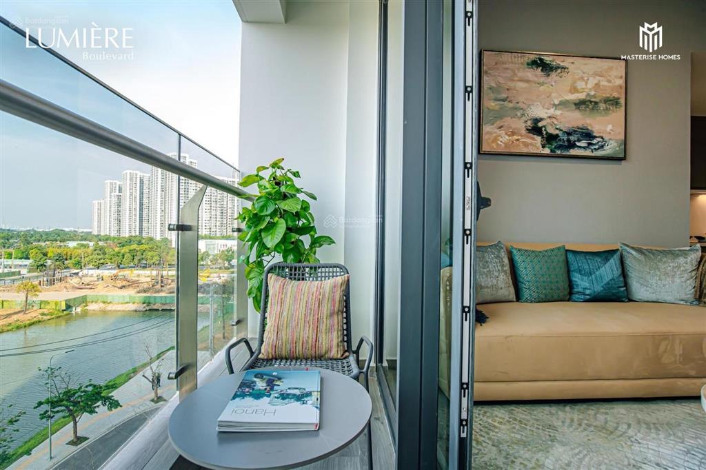 Căn góc 2pn, tháp d view sông dự án lumiere boulevard, giá chỉ 4,860 tỷ,  ngay 0904 936 ***