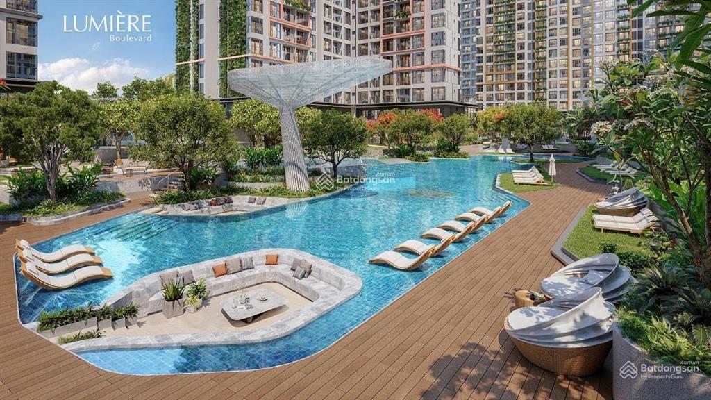 Căn góc 2pn, tháp d view sông dự án lumiere boulevard, giá chỉ 4,860 tỷ,  ngay 0904 936 ***