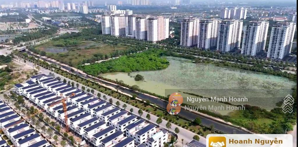 Bán biệt thự mặt kênh kđt thanh hà 372,93m2, mt 12m, đường 25m, giá 40 tỷ, view 30 tòa chung cư