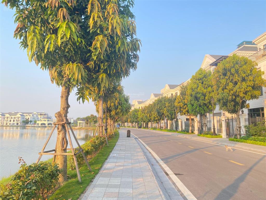 Bán biệt thự đơn lập view hồ vip nhất dự án 350m2, mặt tiền 25m, chỉ 39 tỷ, nơi ở khẳng định vị thế