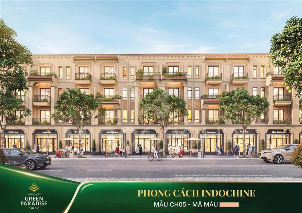 Bán căn liền kề đẹp áp góc giá tốt tại dự án vinhomes green paradise cần giờ, 75m², 10,9 tỷ