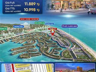 Bán căn liền kề đẹp áp góc giá tốt nhất tại dự án vinhomes green paradise cần giờ, 75m2, 10,9 tỷ