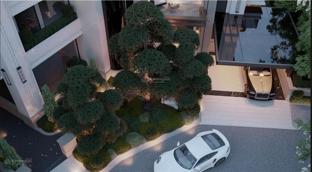 Bán cắt lỗ hơn 17 tỷ biệt thự đơn lập vườn mai ecopark siêu hiếm  lô góc  dt đất 750m2  mt 18m