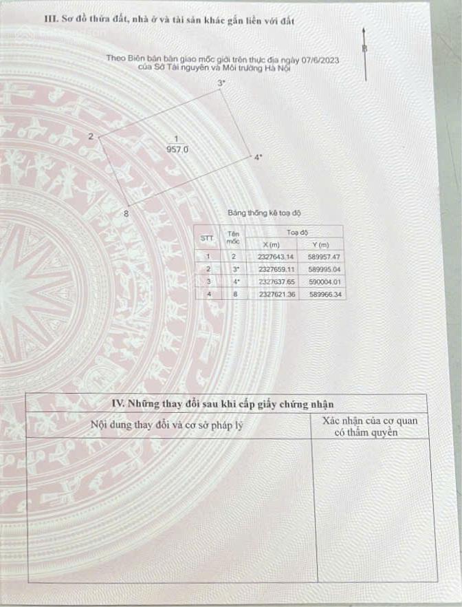 Bán đất mặt phố nguyễn văn cừ long biên 957m2 mt 59m hiếm  3 mặt thoáng  có gpxd  giá chỉ 86 tỷ