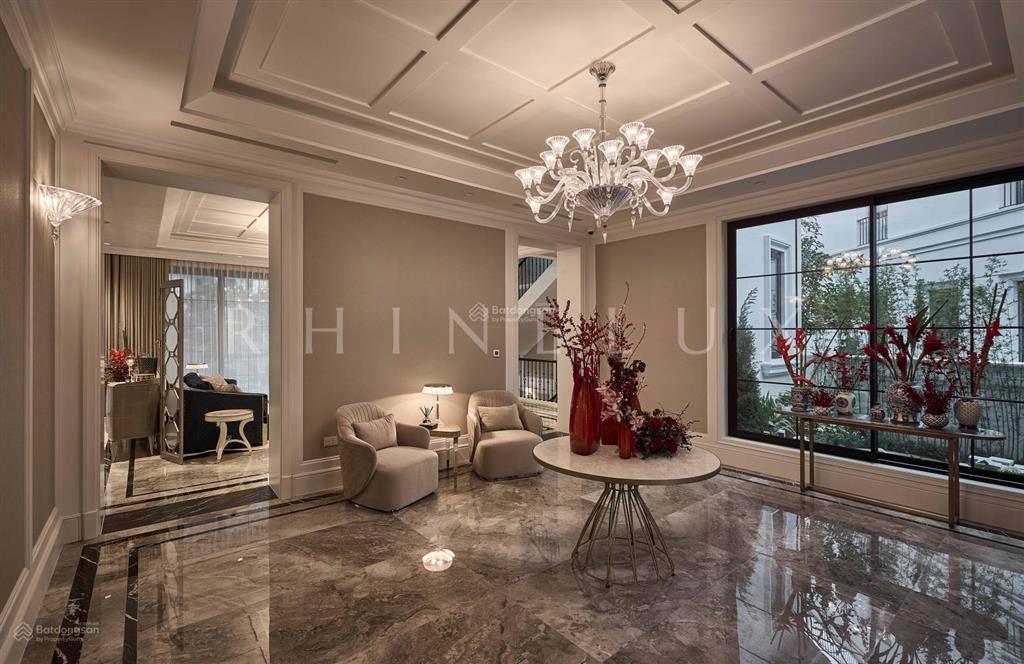 Bán biệt thự đơn lập hoa sữa vinhomes riverside  405m²  2 mặt view vườn hoa & sông  hàng hiếm