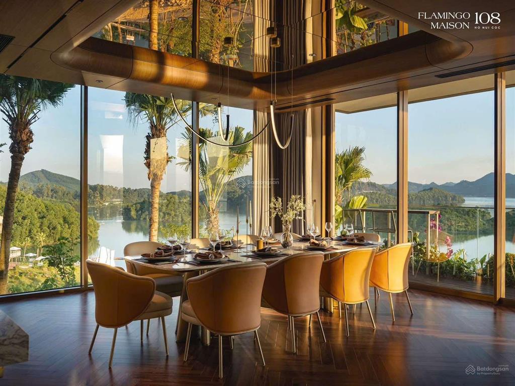 Mở bán dinh thự tổng thống flamingo maison 108 hồ núi cốc  từ cđt  685m²  view hồ  chỉ 31,5 tỷ