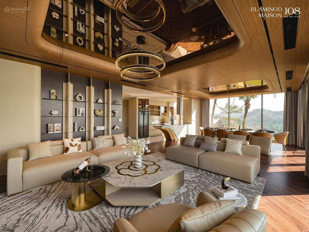 Mở bán dinh thự tổng thống flamingo maison 108 hồ núi cốc  từ cđt  685m²  view hồ  chỉ 31,5 tỷ