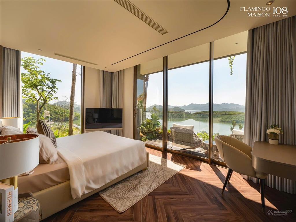 Mở bán dinh thự tổng thống flamingo maison 108 hồ núi cốc  từ cđt  685m²  view hồ  chỉ 31,5 tỷ