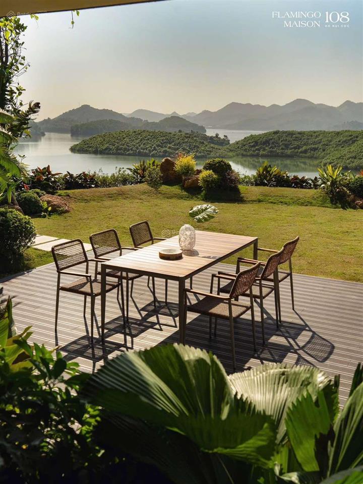 Mở bán dinh thự tổng thống flamingo maison 108 hồ núi cốc  từ cđt  685m²  view hồ  chỉ 31,5 tỷ