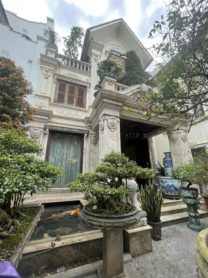 Bán biệt thự song lập hoa sữa 215m2 vinhomes riverside | view sông | 3 mặt thoáng | thang máy