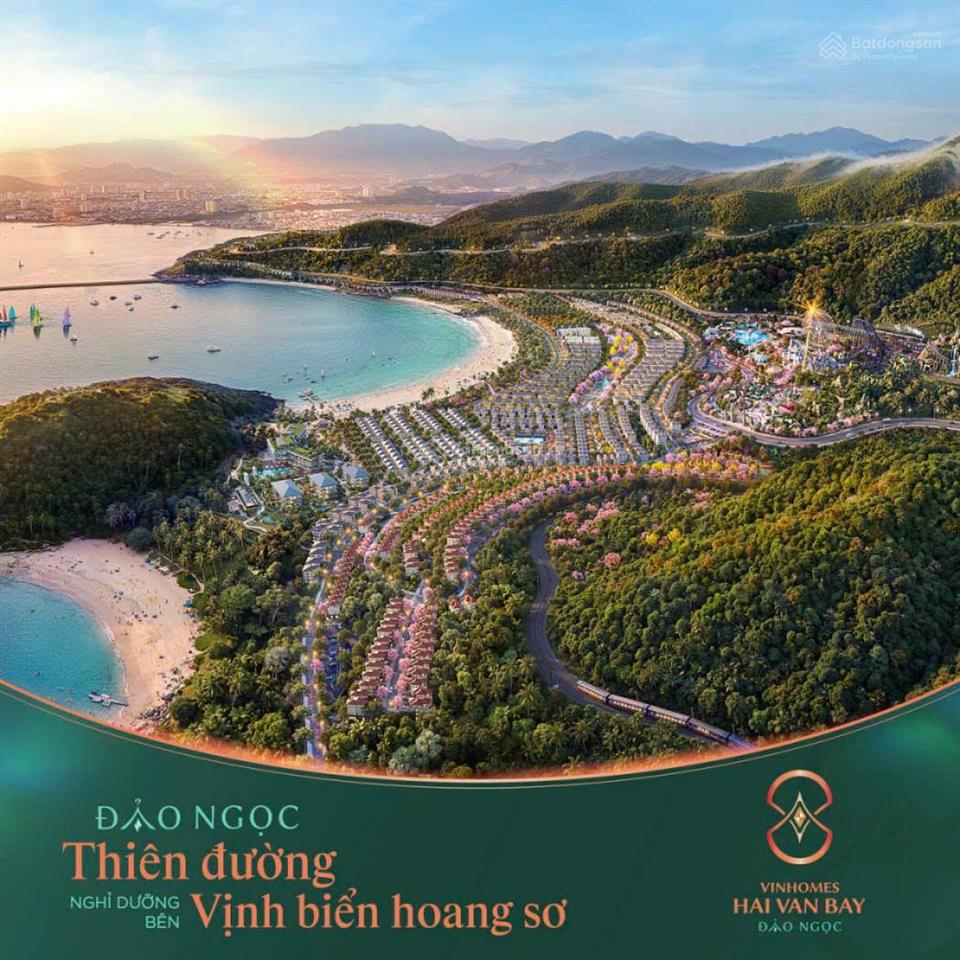 Bán biệt thự đơn lập đảo ngọc vinhomes hải vân bay  218,2m²  giãn xây 18 tháng  chỉ 14,5 tỷ