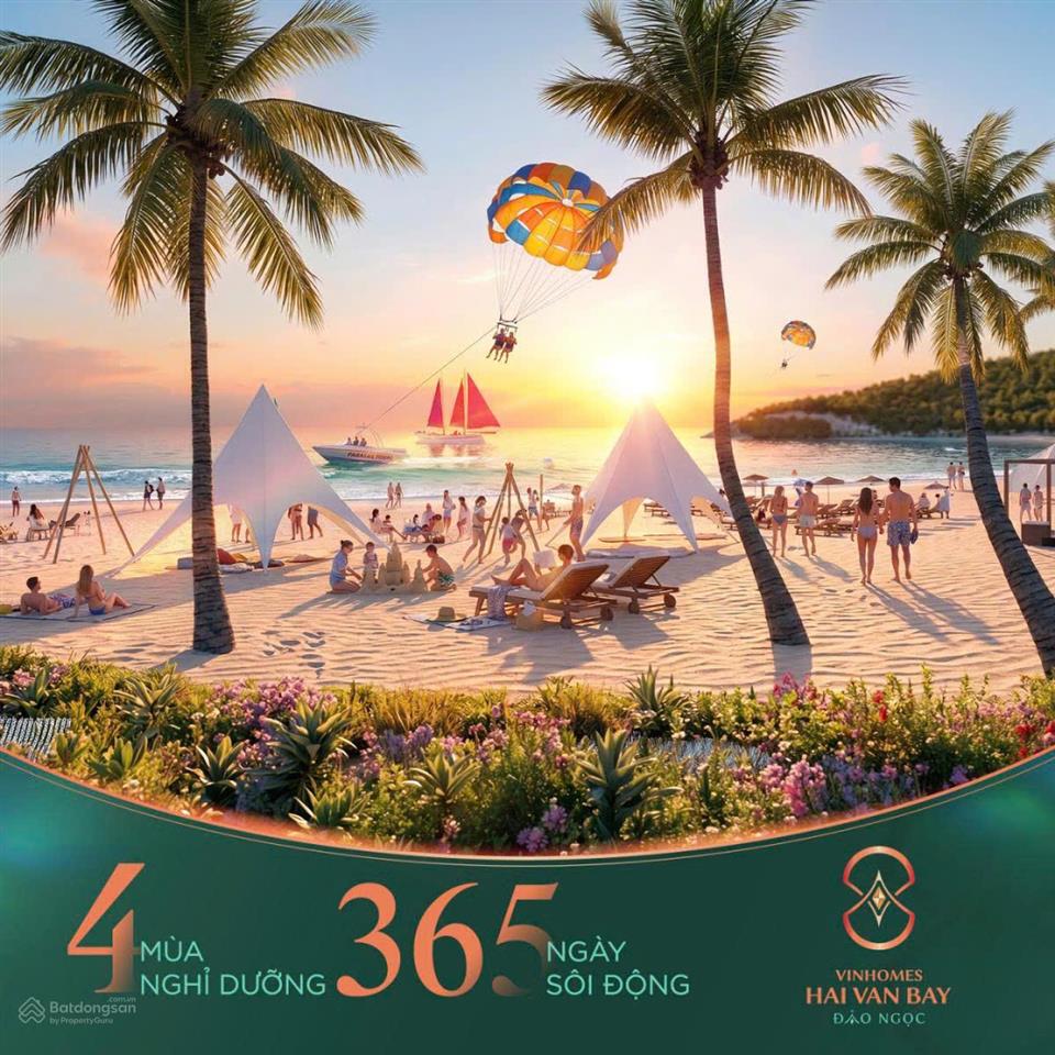 Bán biệt thự đơn lập đảo ngọc vinhomes hải vân bay  218,2m²  giãn xây 18 tháng  chỉ 14,5 tỷ