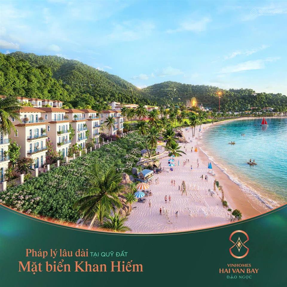 Bán biệt thự đơn lập đảo ngọc vinhomes hải vân bay  218,2m²  giãn xây 18 tháng  chỉ 14,5 tỷ