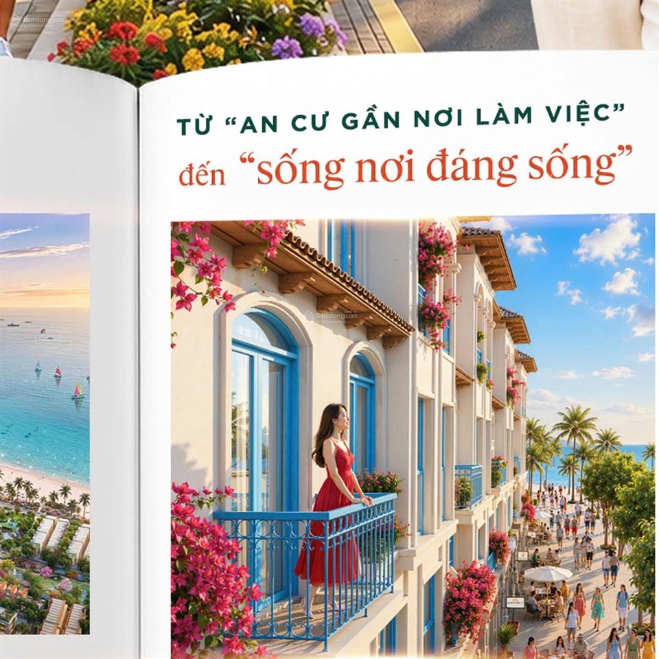 Bán liền kề đảo ngọc vinhomes hải vân bay  căn liền kề 80m²  giãn xây 18 tháng  chỉ 8,1 tỷ