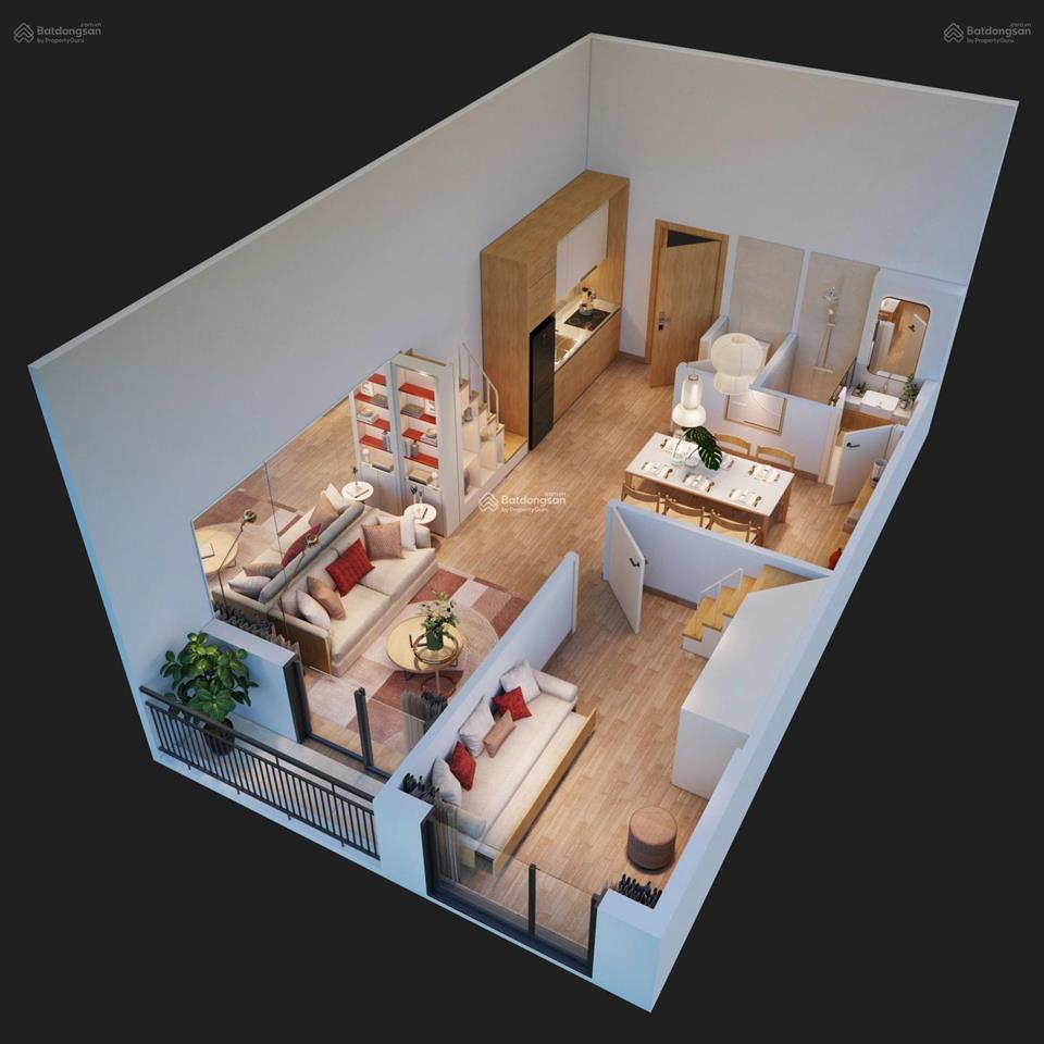 Trả trước 550tr là sở hữu ngay căn hộ 1br + hỗ trợ vay 0% trong 24  30 tháng. giá trực tiếp từ cđt