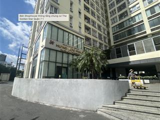 Shophouse góc 2 mt thông tầng the golden star  giá siêu tốt  361,4m2 siêu đẹp kinh doanh