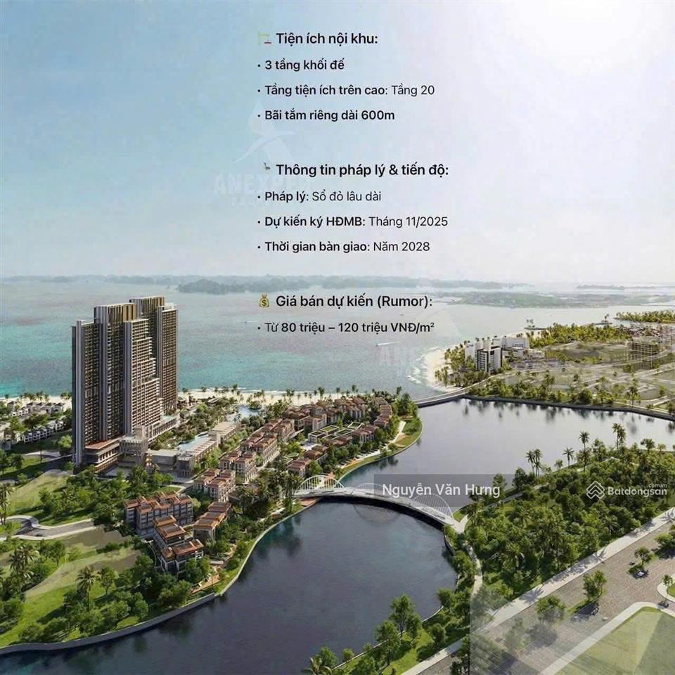 Siêu phẩm ch2pn2vs trực diện vịnh hạ long da aria bay dt 75m² giá full 6,5 tỷ, 1,85 tỷ(30%)