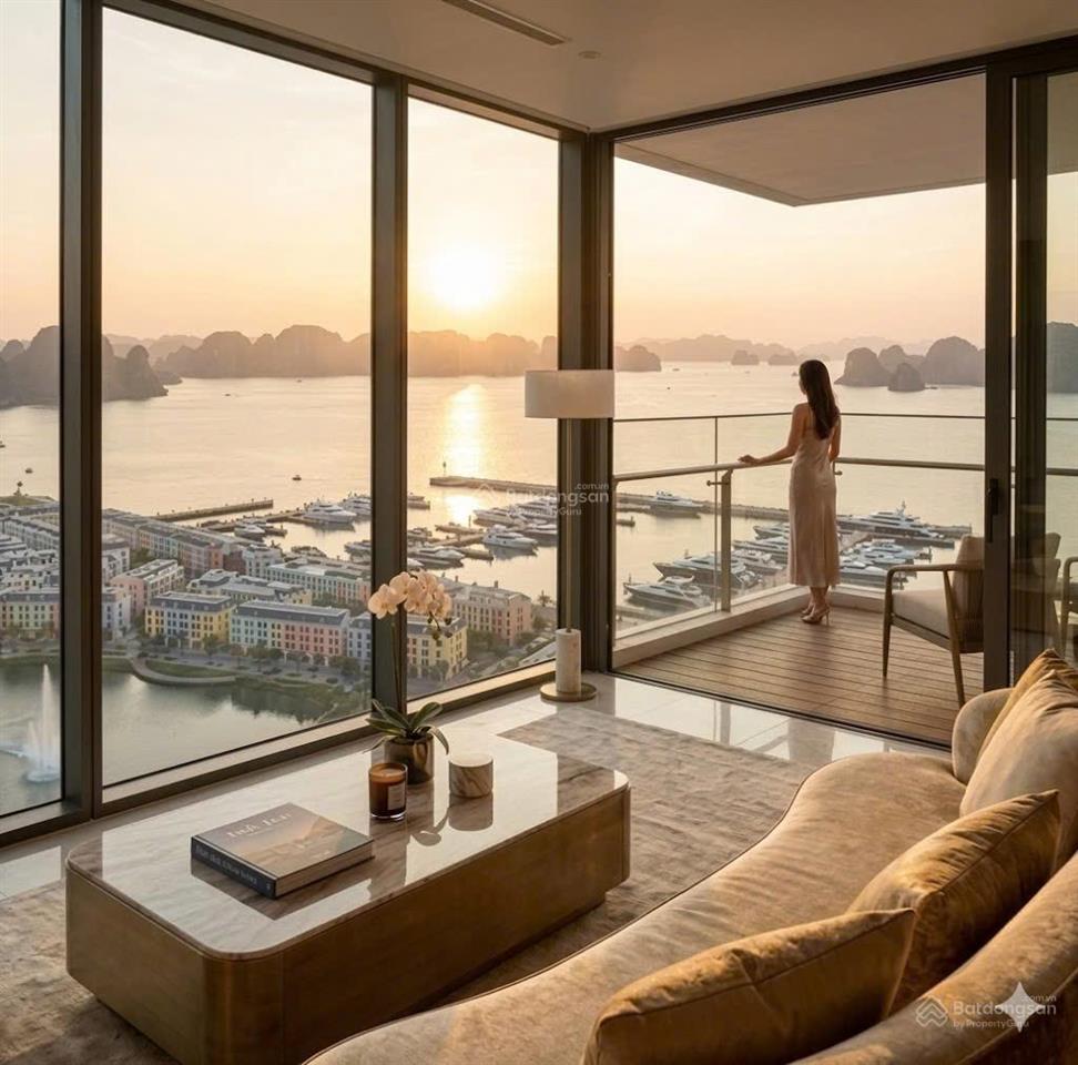 Bán căn hộ 2pn the sea hạ long  tầng cao, view biển bến du thuyền  chỉ 6 căn/sàn chiết khấu 18%