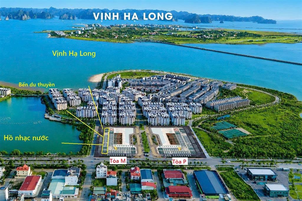 Suất ngoại giao tòa m  da prima bay hạ long  được chọn căn  full chiết khấu 17%, có vay