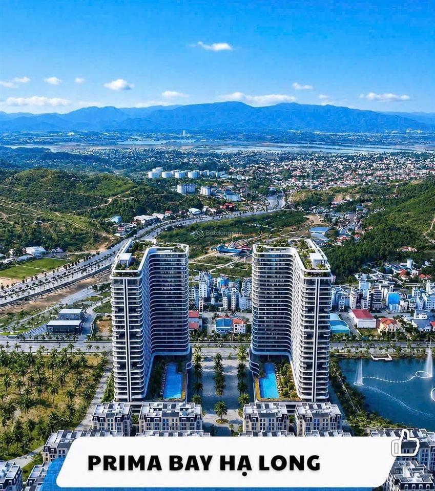 Căn hộ mặt biển tòa m view hồ nhạc nước dự án prima bay hạ long long chiết khấu 17%  có vay