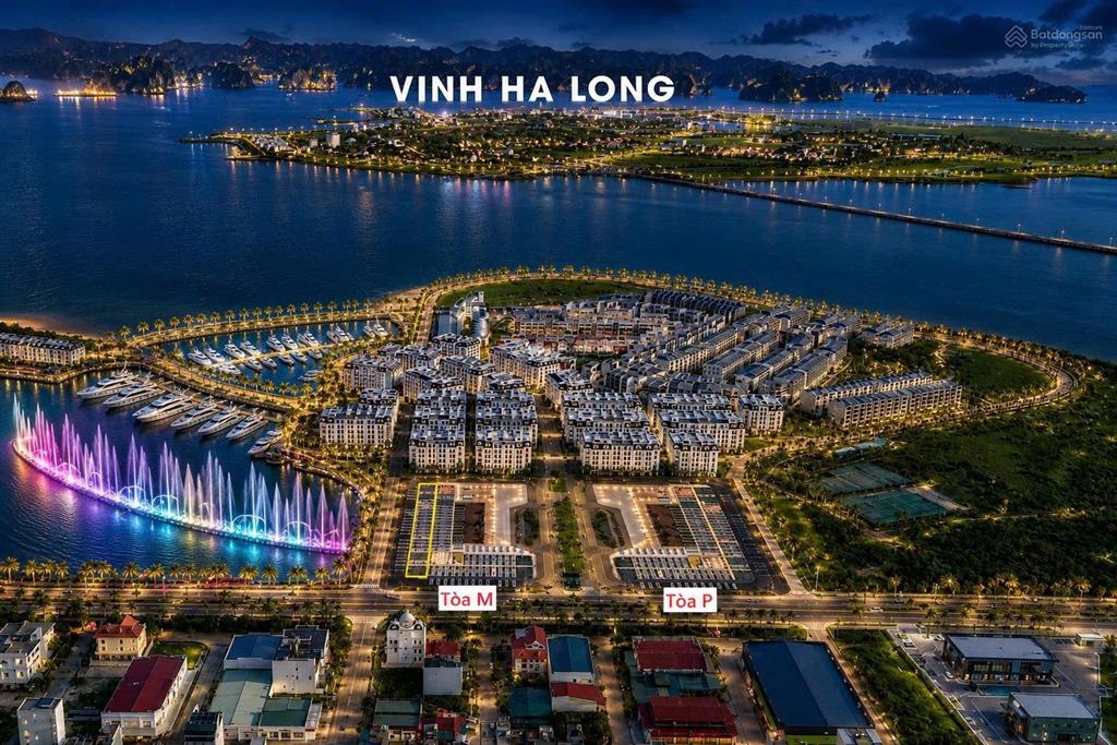 Căn hộ mặt biển tòa m view hồ nhạc nước dự án prima bay hạ long long chiết khấu 17%  có vay