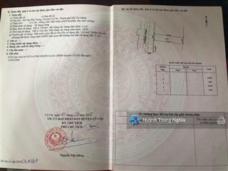 Bán nhanh đất 5x22m thổ cư. giá 630tr đường lê thị sắc ngay cổng sau kcn tân phú trung, củ chi