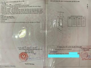 Đầu năm mới chủ bán nhanh đất mặt tiền đường trung viết xã phước hiệp, củ chi. dt 5x24m giá 590tr